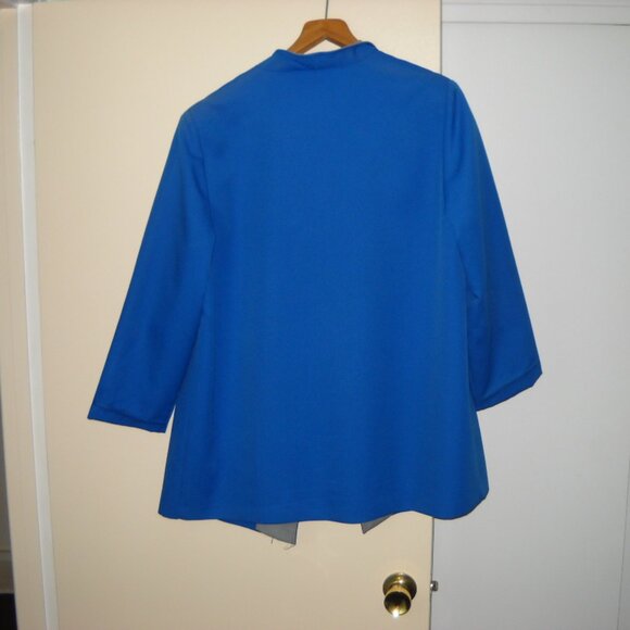 Ladies  Suit Blazer in Blue - Picture 3 of 4
